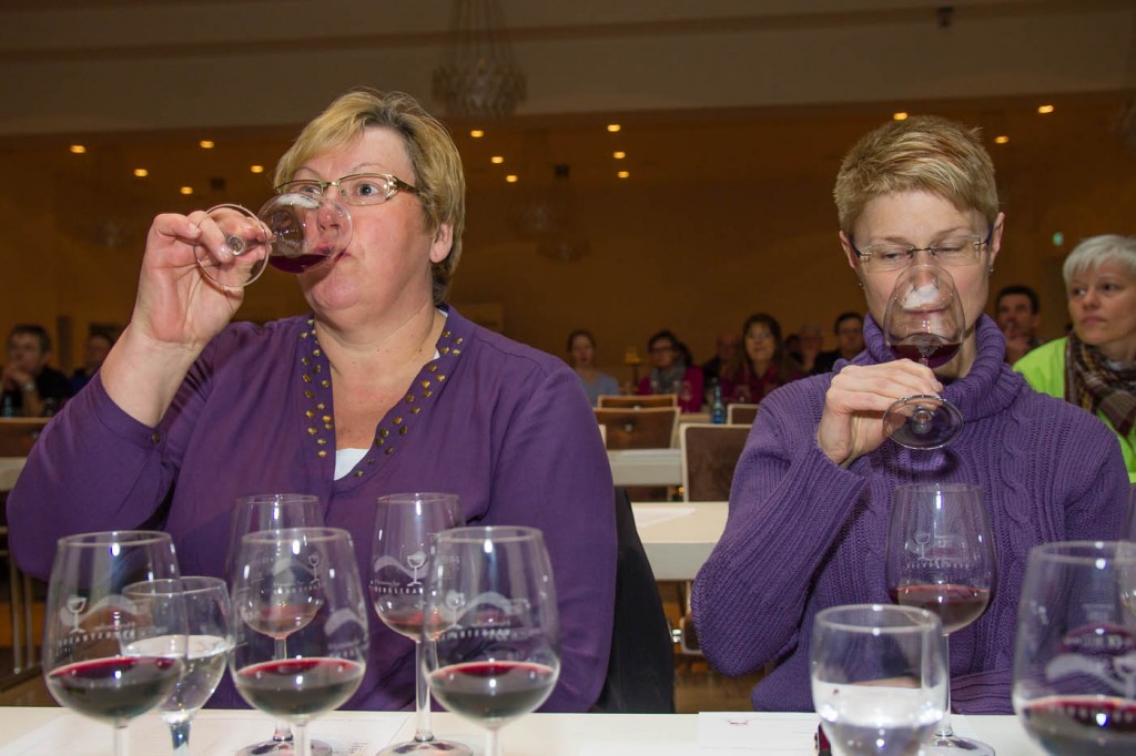 Weinprobe auf dem Weinbautag in Heppenheim 2014