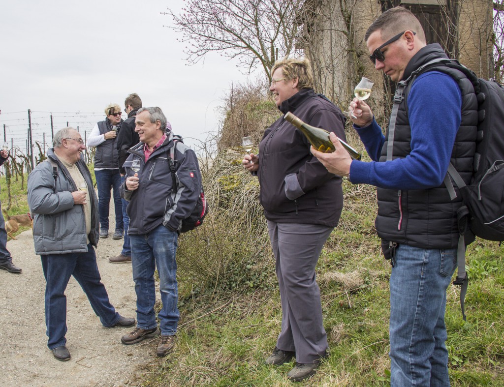 CG Wein Weinprobe mit Hüttenwanderung