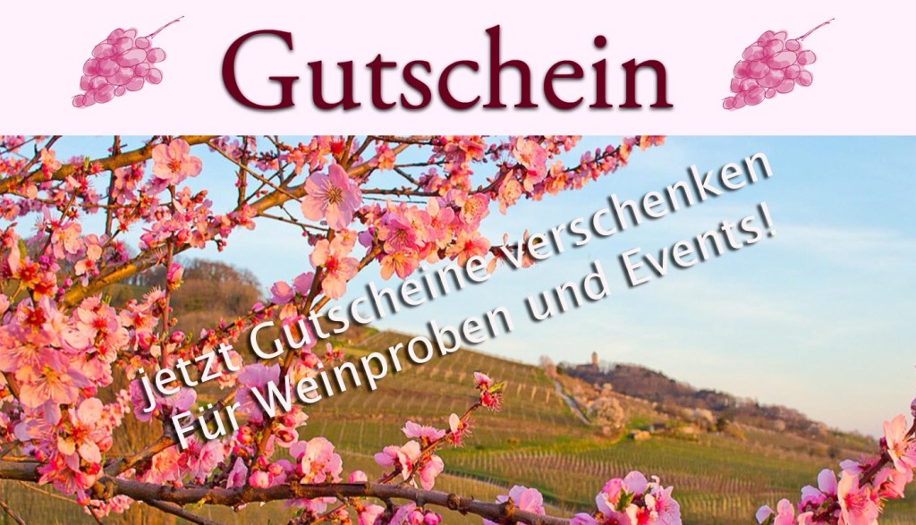 Gutscheine für Weinproben in Bensheim und an der Hessischen Bergstraße