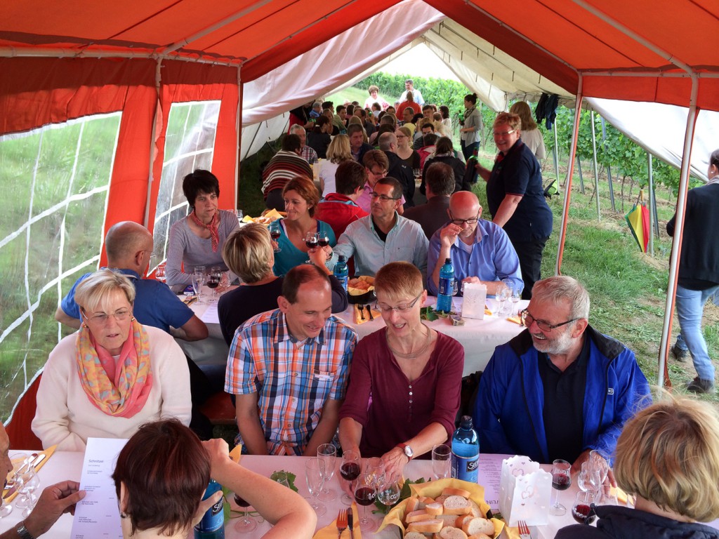 Weinprobe Schnitzel und Wein - Hessische Bergstraße